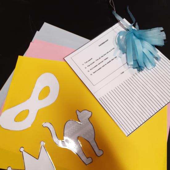 Materialer til fastelavnspynt