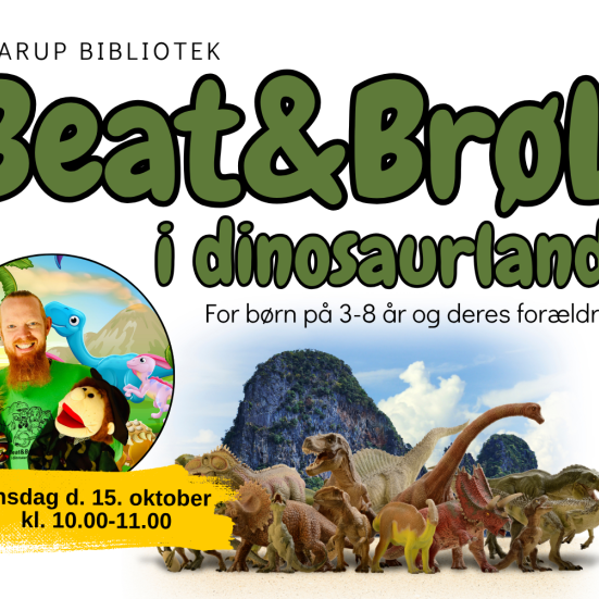 Beat&BrøL på Tarup Bibliotek