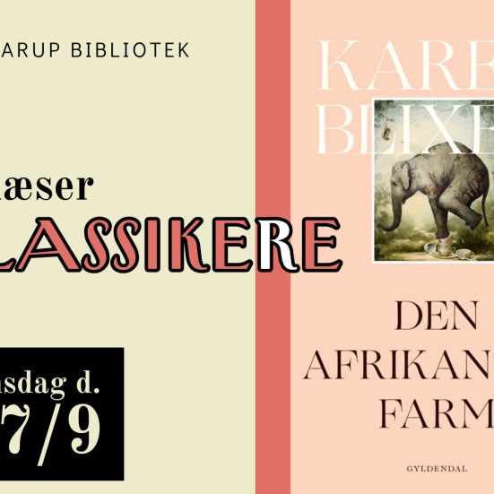 Vi læser klassikere - den afrikanske farm
