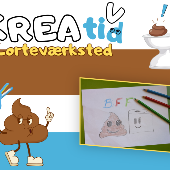 Lort, toilet, krea
