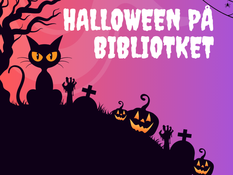 Halloween på biblioteket