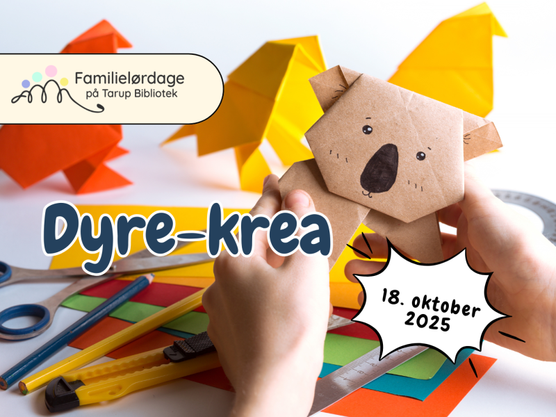 Dyre-krea på Tarup Bibliotek