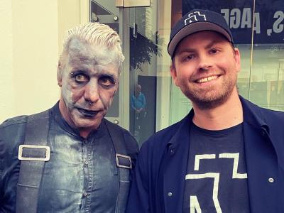 Alexander og Till Lindemann