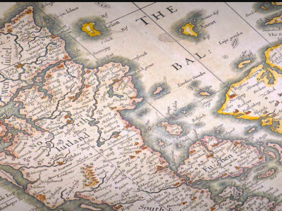 Kort over Danmark
