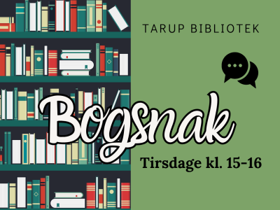 Bogsnak på Tarup Bibliotek
