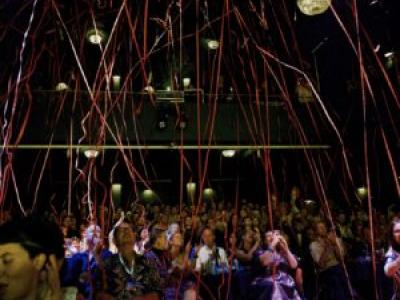 Festlig stemning
