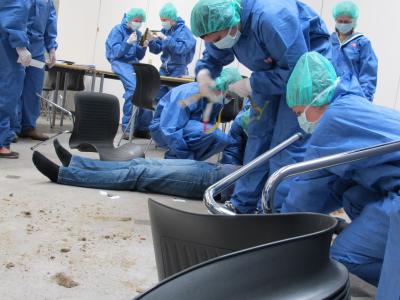 Opstillet kriminalteknisk undersøgelse