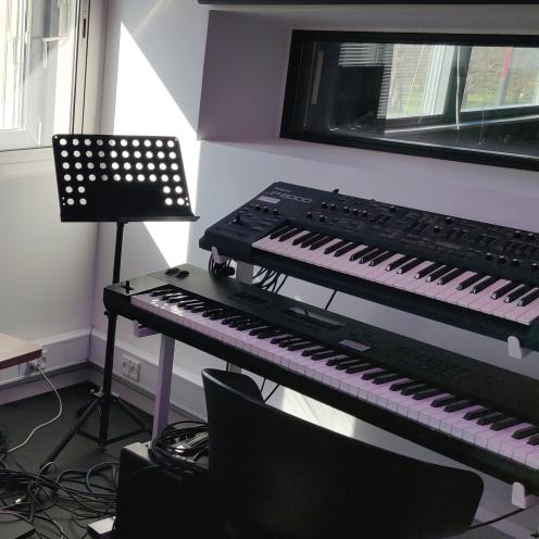 Udstyr i lydstudiet