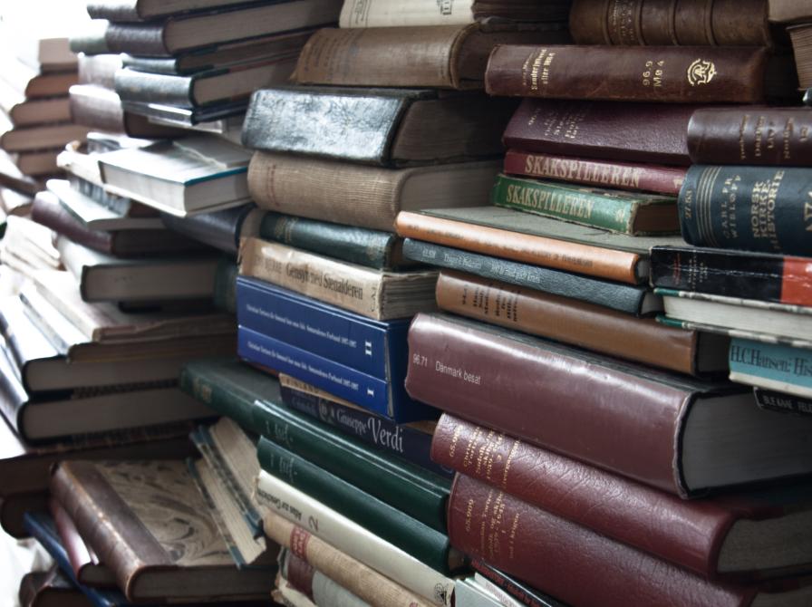 bunkevis af bøger